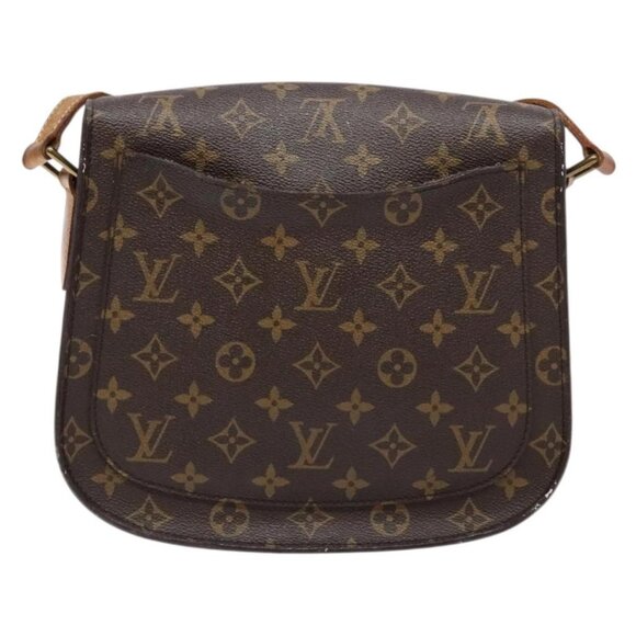 LOUIS VUITTON Monogram Saint Cloud GM Shoulder Bag M51242 LV Auth 135036 - Picture 3 of 16
